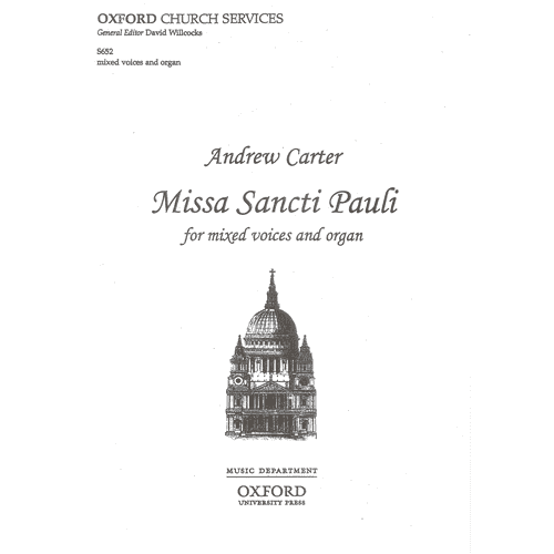 Andrew Carter Missa Sancti Pauli