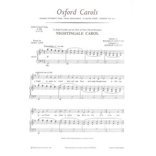 Andrew Carter Nightingale Carol