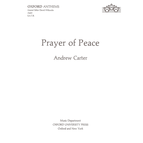 Andrew Carter Prayer of Peace